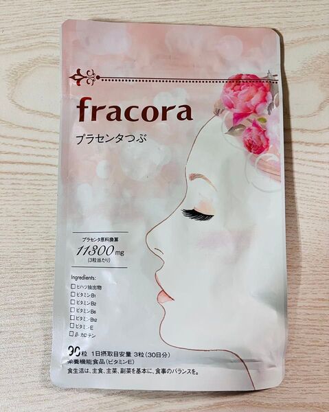 FRACORA フラコラ プラセンタつぶ 90粒 協和