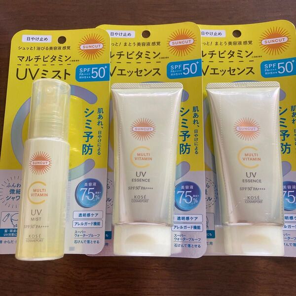 コーセーサンカットUVエッセンス 80g 日焼け止め