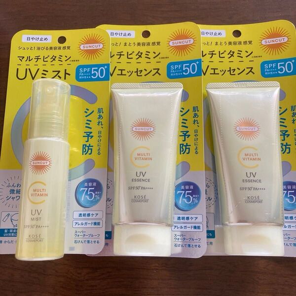 コーセーサンカットUVエッセンス 80g 日焼け止め