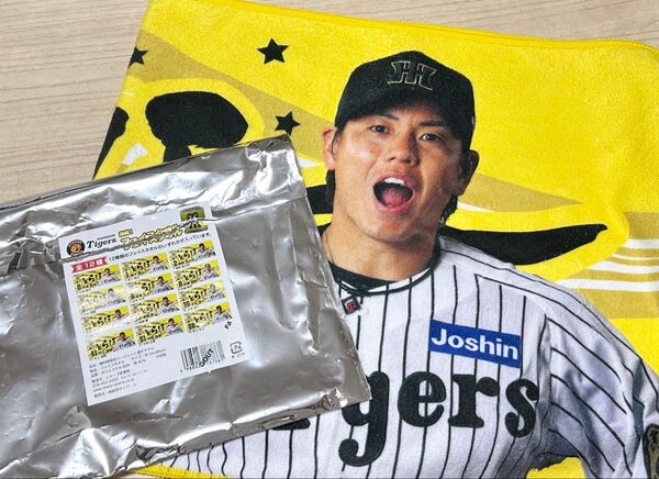 勝利時限定 とらほータオル 梅野隆太郎選手【新品・未使用】 阪神タイガース