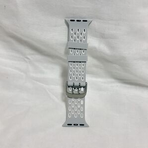 ★●Apple Watch シルバー/ホワイト 38/40/41mm バンド コンパチブル