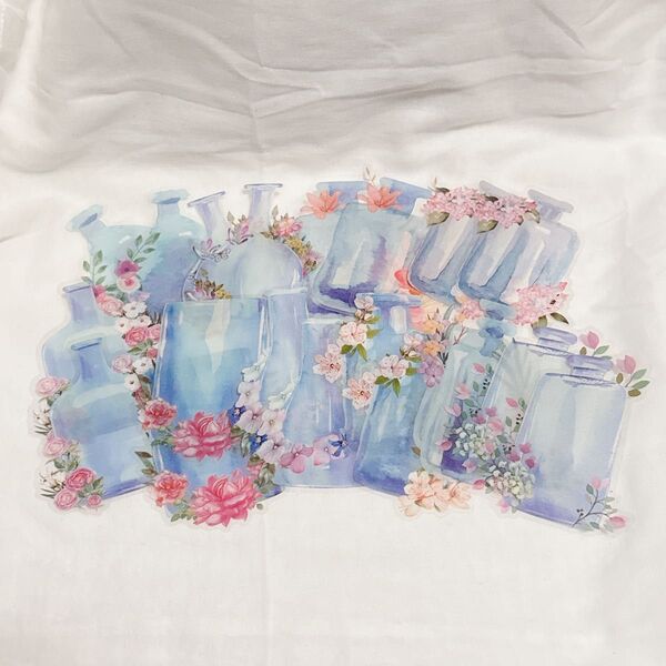 ★●コラージュ DIY ステッカー ハンドメイド 手芸 手芸素材・材料 ペーパークラフト道具 材料 ペーパークラフト用紙