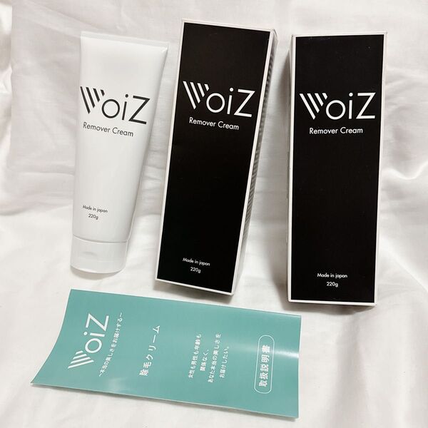 ★VoiZ 除毛クリーム 220g vio 陰部 レディース メンズ 脱毛クリーム 全身 除毛剤 すね毛 ムダ毛 デリケートゾーン