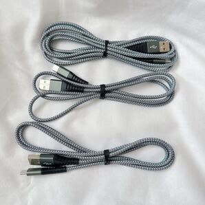 ★充電ケーブル 充電コード USB Type C ケーブル 3本 1m/1m/2m タイプc USB-C機器対応