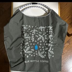 ブルーボトルコーヒー 刺繍 エコバッグ トートバッグ M
