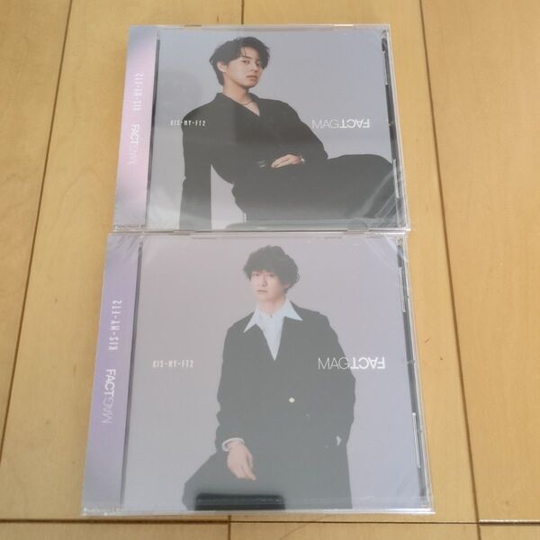 Kis-My-Ft2 MAGFACT ソロビジュアル盤 藤ヶ谷太輔 宮田俊哉 2枚セット