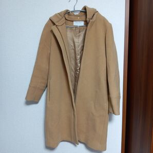 A DAY IN THE LIFE フード付きロングコート 36