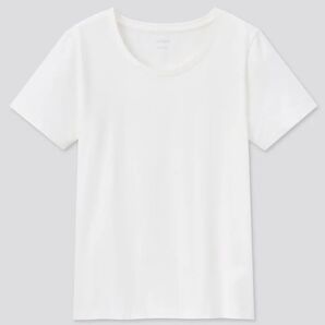 エアリズムコットンクルーネックT(半袖)