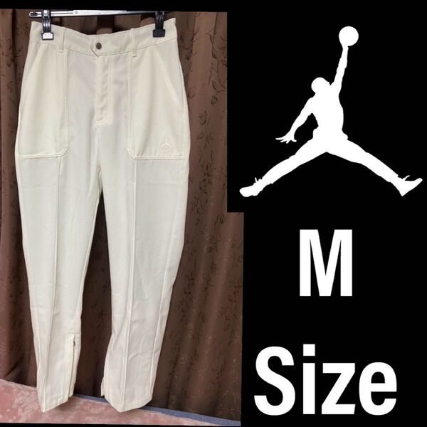 新品・未使用 NIKE ジョーダン ウーブンパンツ◆ M ◆ FN5447-133 オフホワイト ナイキ