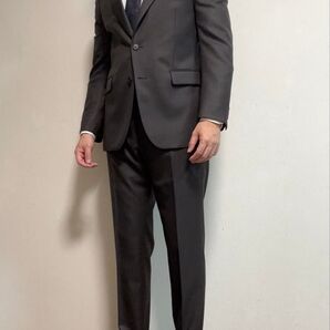 NIKKE MAF PREMIUM WOOL ダークブラウン スーツ スーツ ビジネス セットアップ
