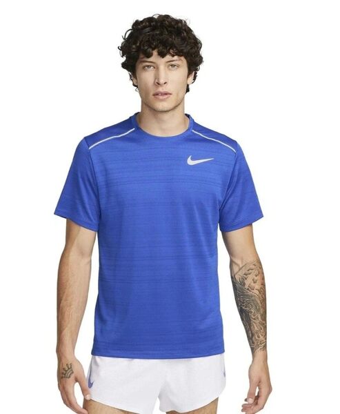 NIKE DRI-FIT マイラー ランニング Tシャツ (L)