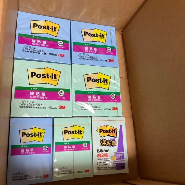 Post-it 強粘着ふせん まとめ売り 7パック 3M ふせん ポストイット