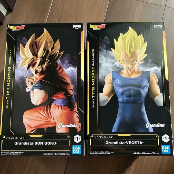 ドラゴンボールZ フィギュア Grandista グランディスタ 孫悟空 ベジータ セット