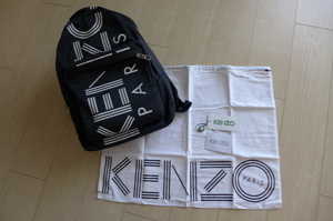  prompt decision beautiful goods Kenzo backpack black rucksack bag bag nylon 