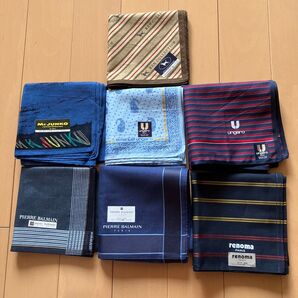 ピエールバルマン、レノマ、ウンガロ、Mr.ジュンコ、ケンコレクションハンカチセット