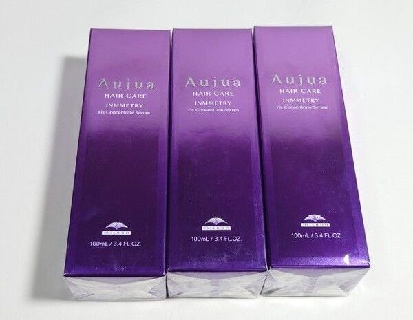 【3個組】オージュア インメトリィ フィクスコンセントレート セラム 100ml アウトバス 新品未開封