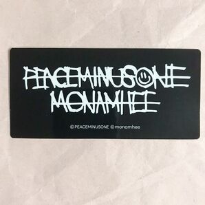 公式品 PEACEMINUSONE x MONAMHEE ノベルティ ステッカー
