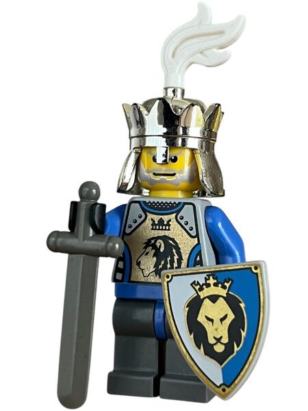 レゴLEGO ミニフィグ キャッスル お城 王様 ライオンナイト アイテムセット