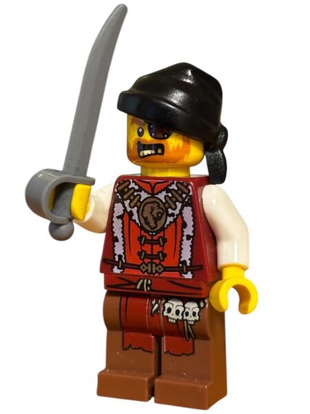 レゴ LEGO ミニフィグ 海賊 盗賊 ドクロ アイテムセット