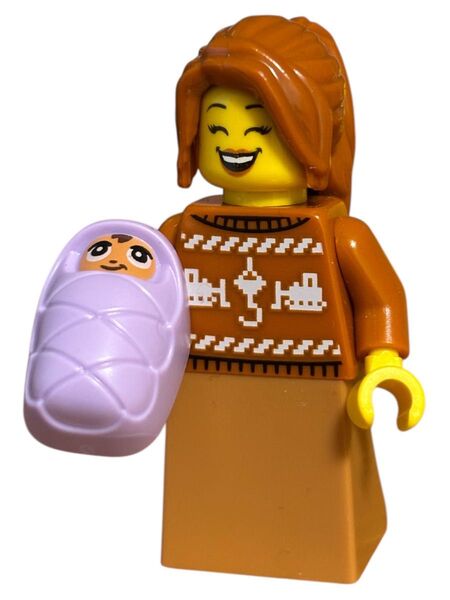レゴ LEGO ミニフィグ お母さん ママ 赤ちゃん 2体セット
