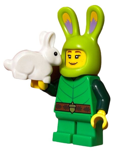 レゴ LEGO ミニフィグ イースター ウサギ 被り物 子供 アイテムセット