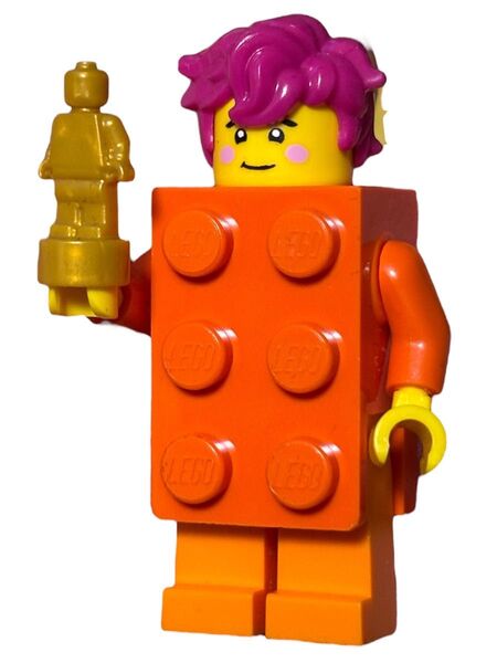 レゴ LEGO ミニフィグ 濃オレンジブロックマン アイテムセット