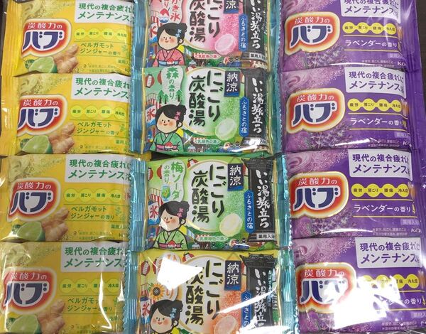 入浴剤12錠セット♪