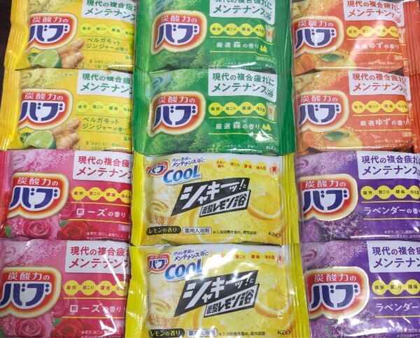 花王の入浴剤 炭酸力のバブ 12錠♪ お風呂リラクゼーション♪