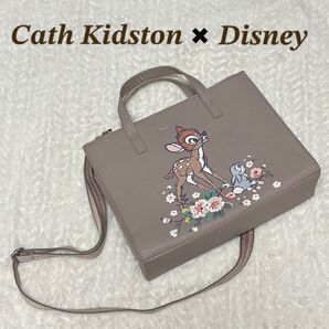 キャスキッドソン ディズニー コラボ 完売品 バンビ 2WAYバッグ