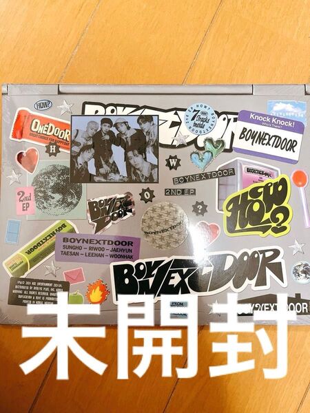 BOYNEXTDOOR HOW sticker イハン 新品未開封