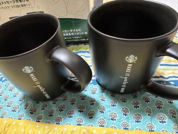 スターバックス マグカップ 370ml ペア 2個セット ドルチェグスト 黒