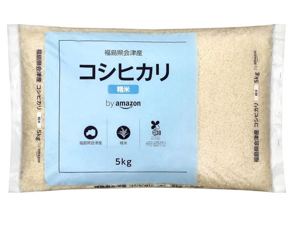 令和6年産 会津産 精米 コシヒカリ 5kg 令和6年産 Amazon