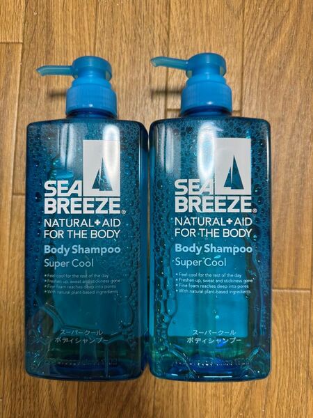 SEABREEZE(シーブリーズ) スーパークール ボディシャンプー 600mlx2本 新品未開封