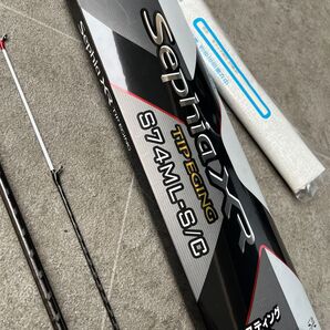 セフィアXR S74ML-S/C 一度使用 ボートエギングロッド シマノ