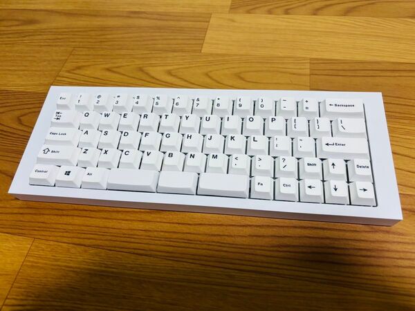 HM66 ホワイトカスタム(HM Xu) 自作キーボード ラピッドトリガー