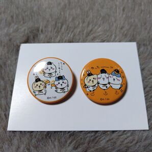 ちいかわ 読売ジャイアンツ ちび缶バッジ ちいかわ ハチワレ うさぎ