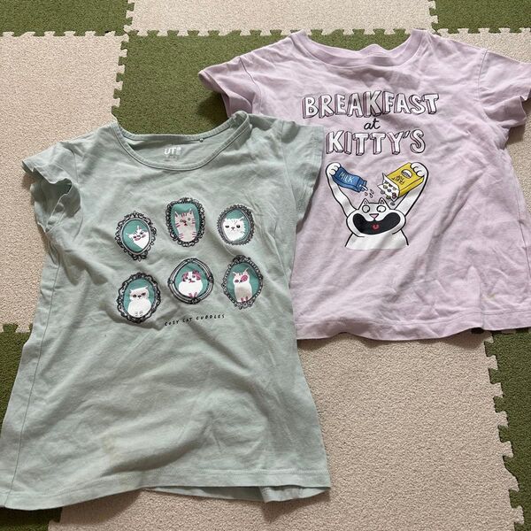 キッズ Tシャツ 2枚 サイズ120 ユニクロ