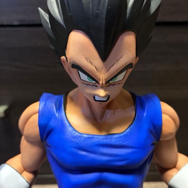 ドラゴンボール グランディスタ ベジータ 黒髪 リペイント スーパーサイヤ人発動前