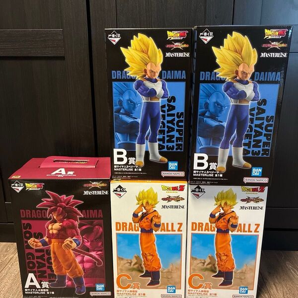 ドラゴンボール 一番くじ オムニバスクロス 上位賞 5個 おまけ30点