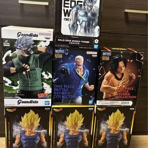 ドラゴンボール ナルト ワンピース フィギュア まとめ売り グランディスタ新品未開封 7個