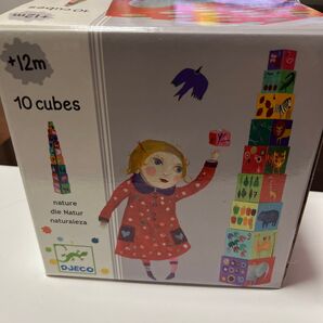 DJECO 10cubes キューブ 積み木