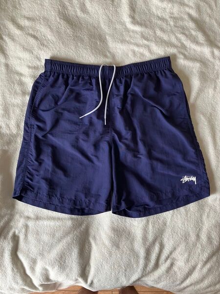 STUSSY ステューシー STOCK WATER SHORT ストックウォーターショーツ L ネイビー 水着 水陸両用パンツ