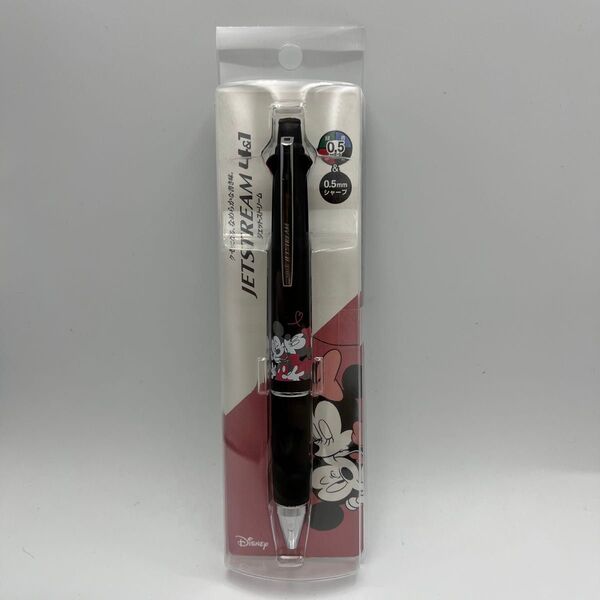 ★新品★ ミッキー&ミニー ジェットストリーム4&1 多機能ペン 0.5 ボールペン シャーペン