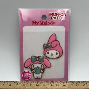★新品★マイメロディ 2Pアイロンパッチ アイロンワッペン サンリオ