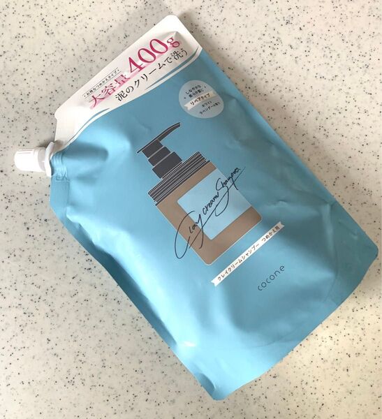 coconeココネクレイクリームシャンプー ホワイトラベンダーの香り/詰め替え ココネ オールインワン cocone