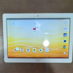 【DOCOMO】タブレット dtab d-01K シルバー (SIMロック解除済)