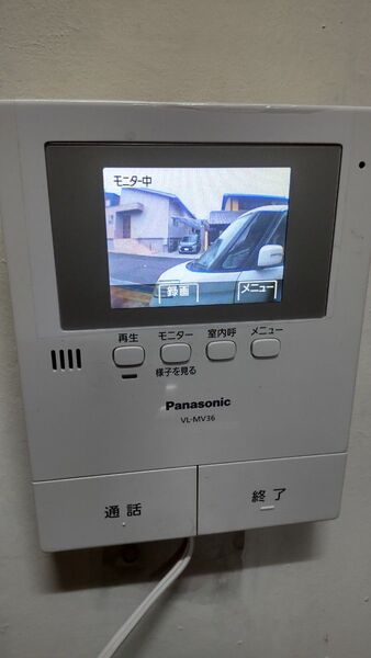 パナソニック インターホン モニター親機のみVL-MV36 おまけ難あり子機VL-V522L