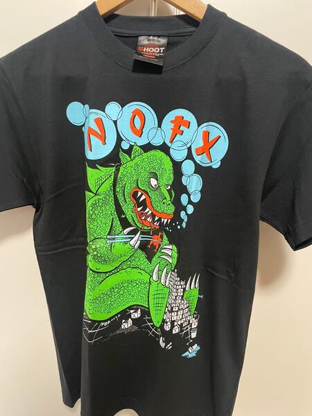 NOFX PACIFIC RIM JOB ASIA TOUR 2007 shoot ツアーtシャツ ゴジラデザイン Sサイズ