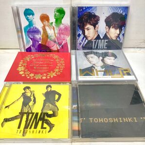 東方神起 CD/DVD6種セット Time,Tone,T,Wintner,時ヲ止メテ,why