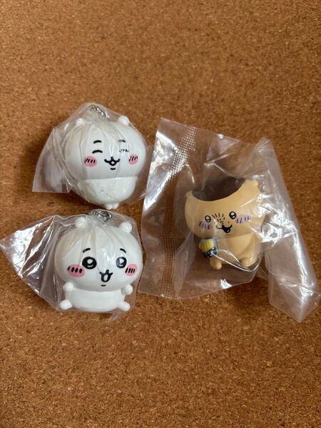【新品未開封】ちいかわ くりまんじゅう きゃらゆー フィギュアコレクション ならぶんです 3点セット まとめ売り